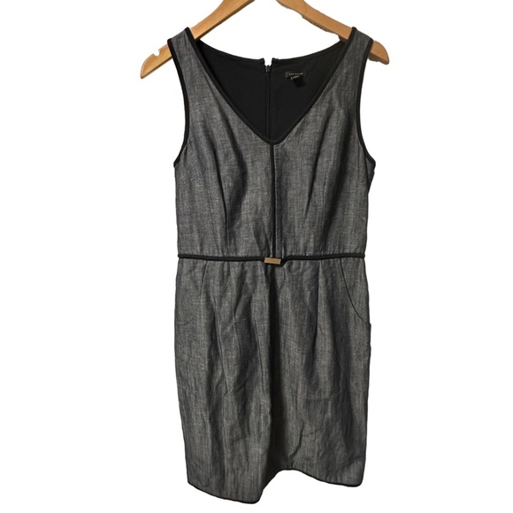 Ann Taylor: Women's Sleeveless Midi Dress with Pockets - Picture 1 of 7